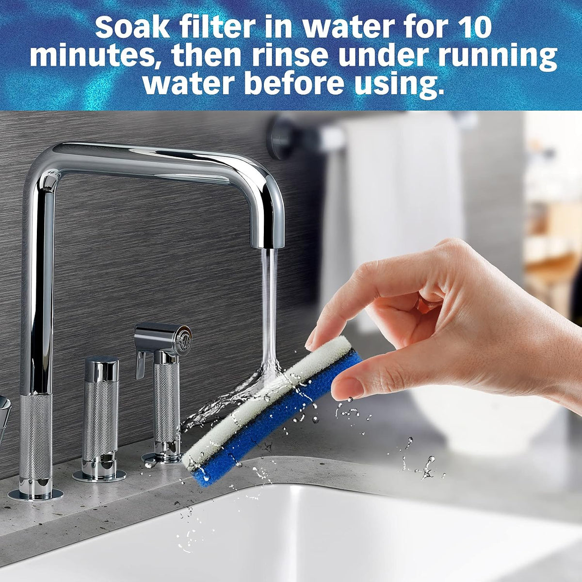 Filters for NPET WF050 Fountain, 12-Pack | Compatible with NPET WF050 Transparent Pet Water Fountains. Includes 12 Arc-Shaped Replacement Water Filters.