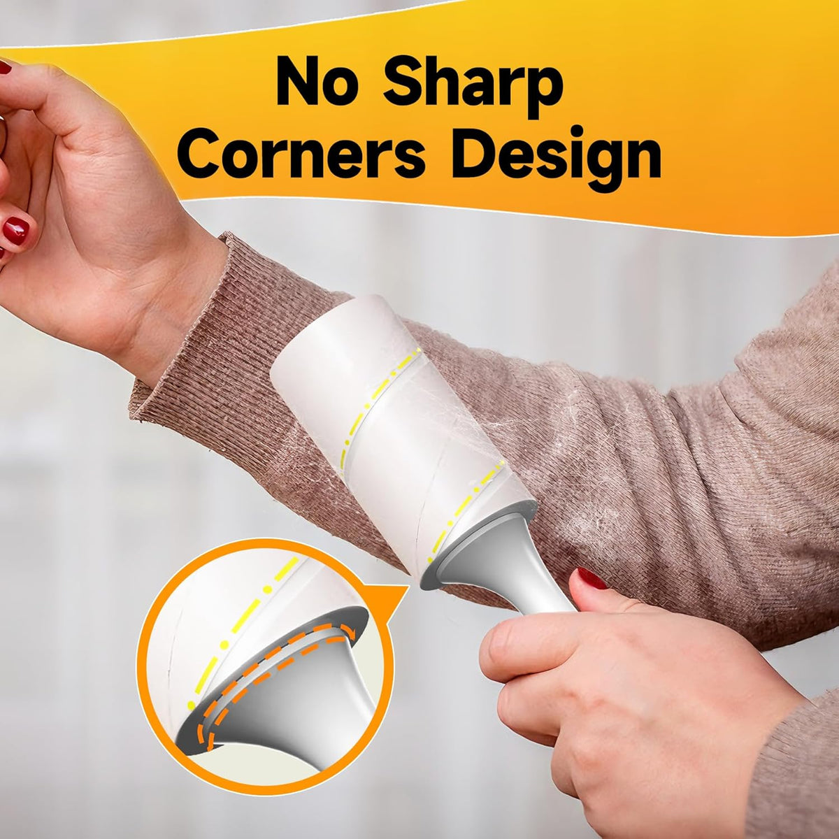 Extra Sticky Lint Roller for Pet Hair, 800 Sheets, 4 Handles