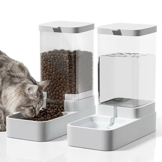 Automatic Pet Feeder with Water Dispenser